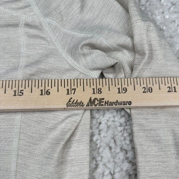 Under Armour Cold Gear Fitted 1/2 Zip Shirt Ivory Cream - Picture 11 of 11